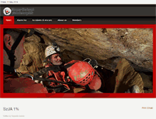 Tablet Screenshot of caverescue.hu